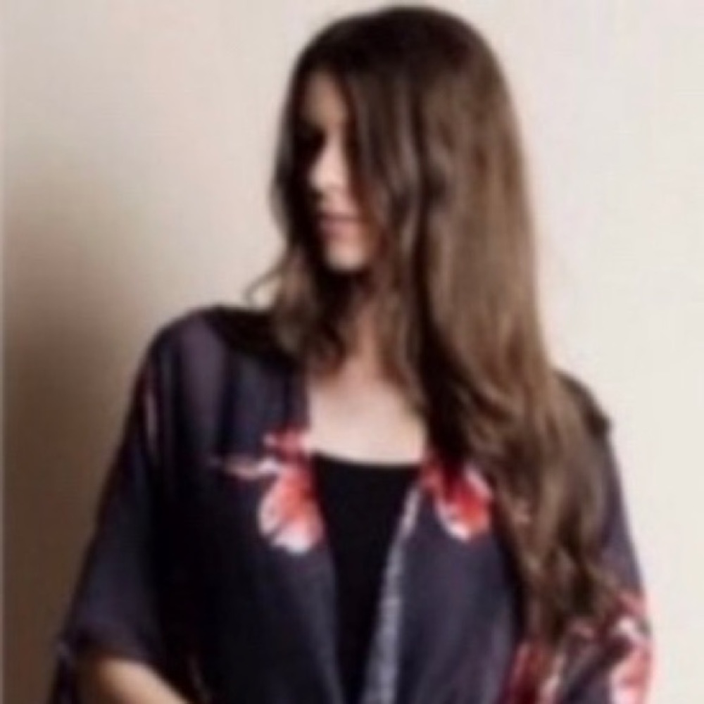 Floral Kimono or Wrap